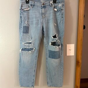 Old Navy Light Blue Boyfriend Jeans